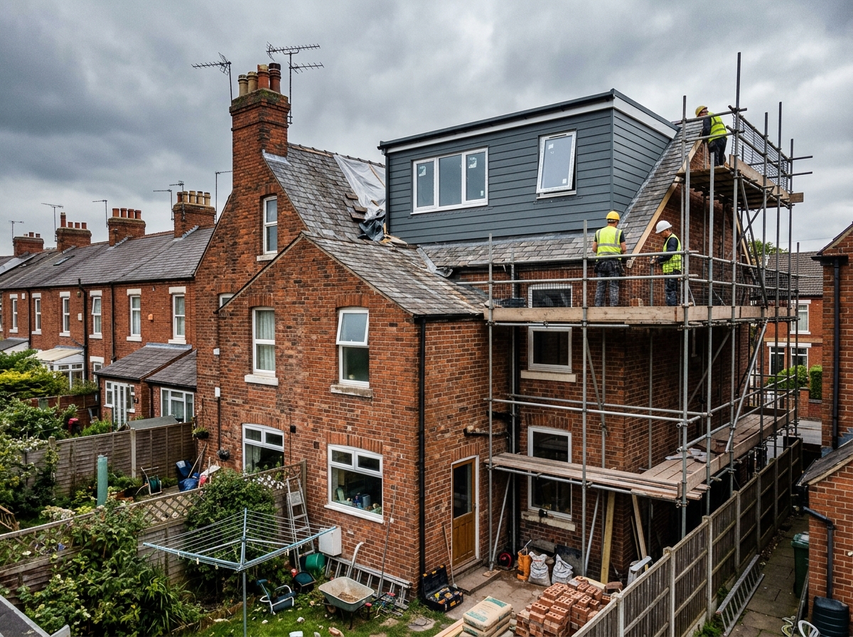 Zinc Clad Dormer Loft Conversion